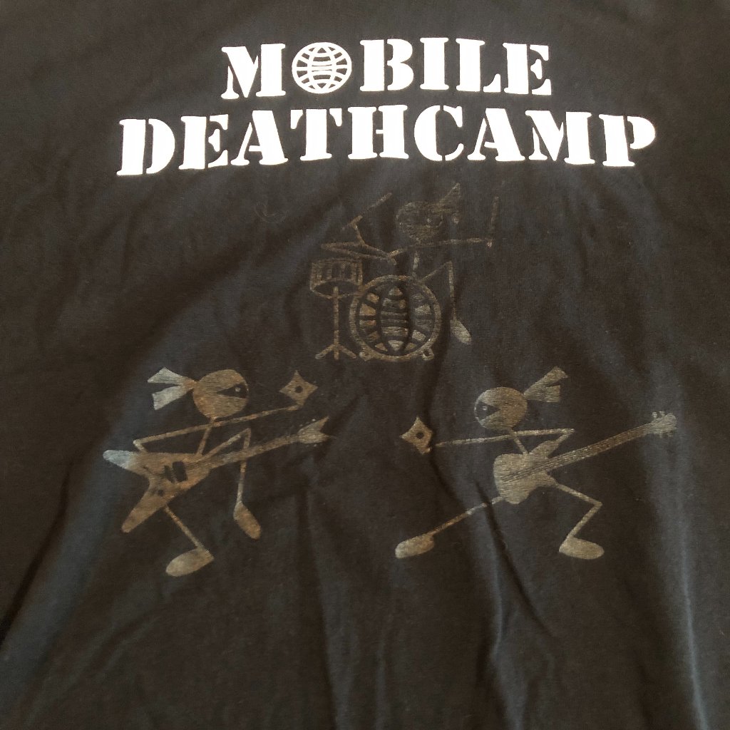 Mobile Deathcamp Black T-Shirt, Size Xl